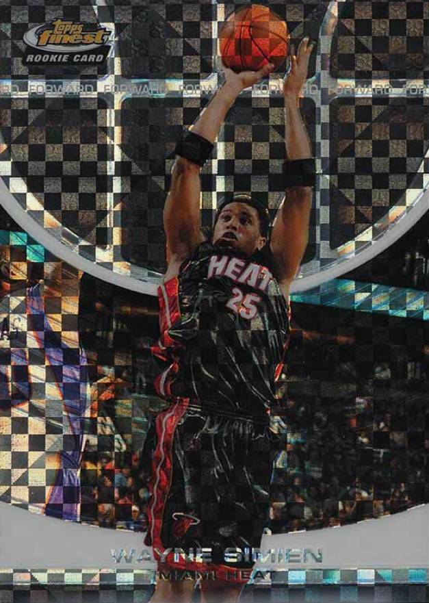 2005 Finest Dwyane Wade #116 Basketball Card