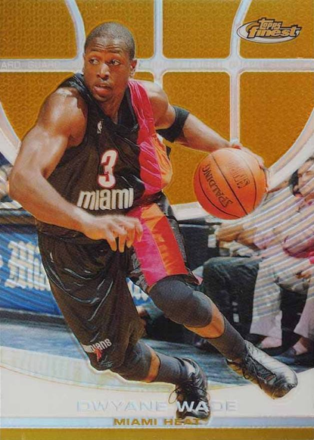 2005 Finest Dwyane Wade #96 Basketball Card