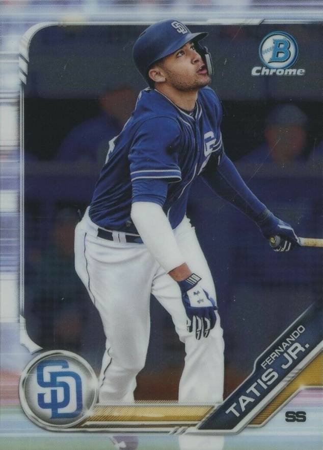2019 Bowman Prospects Chrome Fernando Tatis Jr. #25 Baseball Card