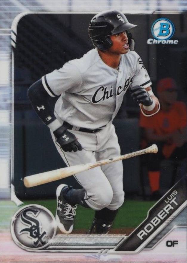 2019 Bowman Prospects Chrome Luis Robert #44 Baseball Card