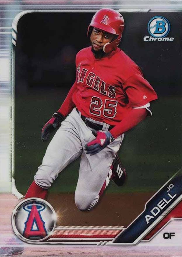 2019 Bowman Prospects Chrome Jo Adell #4 Baseball Card
