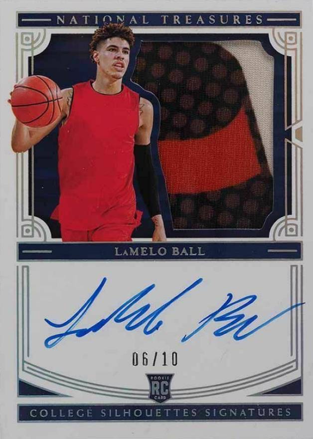 2020 Panini National Treasures Collegiate LaMelo Ball #63 Basketball Card