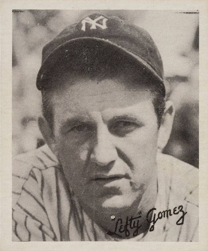 1936 Goudey "Lefty" Gomez # Baseball Card