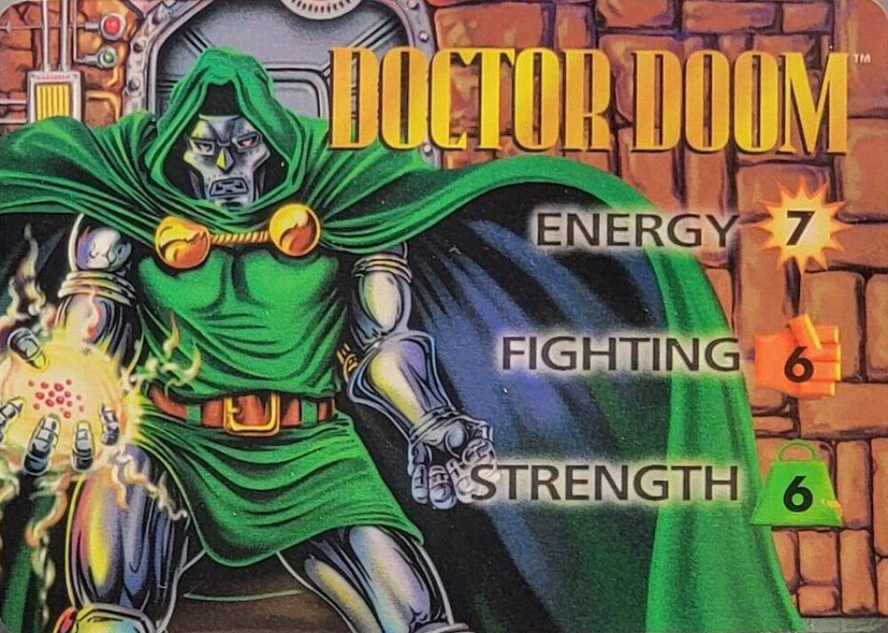 1995 Marvel Overpower Doctor Doom # Non-Sports Card