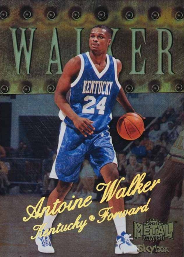2012 Fleer Retro 1998-99 Precious Metal Gems Antoine Walker #98PM-44 Basketball Card