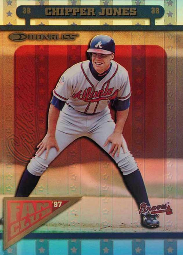 1998 Donruss Collection Chipper Jones #PC158 Baseball Card