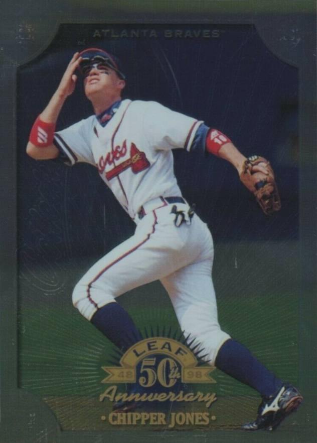 1998 Donruss Collection Chipper Jones #329 Baseball Card