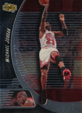 1998 Upper Deck Ionix Michael Jordan #4 Basketball Card