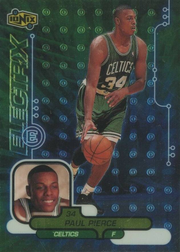 1998 Upper Deck Ionix Paul Pierce #70 Basketball Card