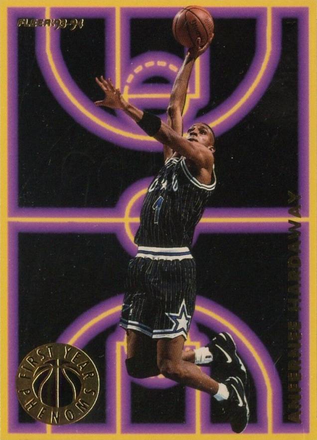1993 Fleer 1st Year Phenoms Anfernee Hardaway #2 Basketball Card