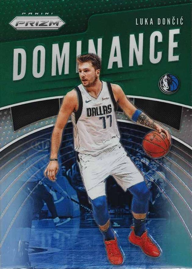 2019 Panini Prizm Dominance Luka Doncic #20 Basketball Card
