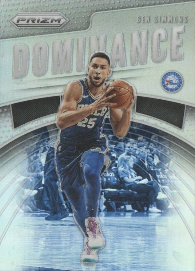 2019 Panini Prizm Dominance Ben Simmons #3 Basketball Card