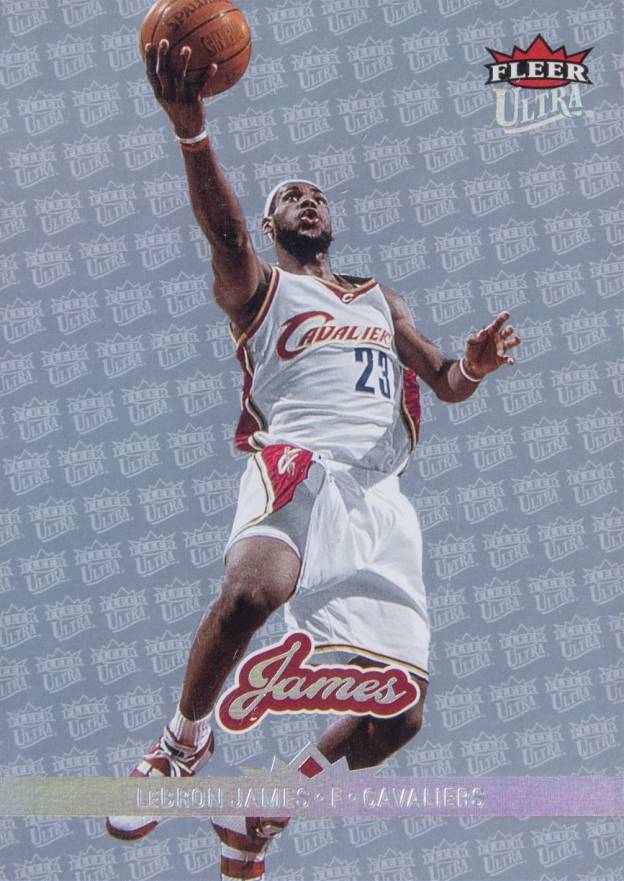 2006 Ultra Platinum Medallion LeBron James #26 Basketball Card