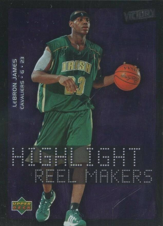 2003 Upper Deck Victory LeBron James #222 Basketball Card