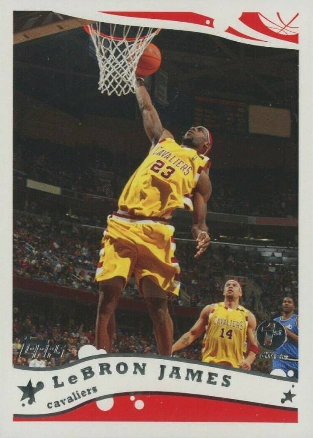 2005 Topps  LeBron James #200 Basketball Card