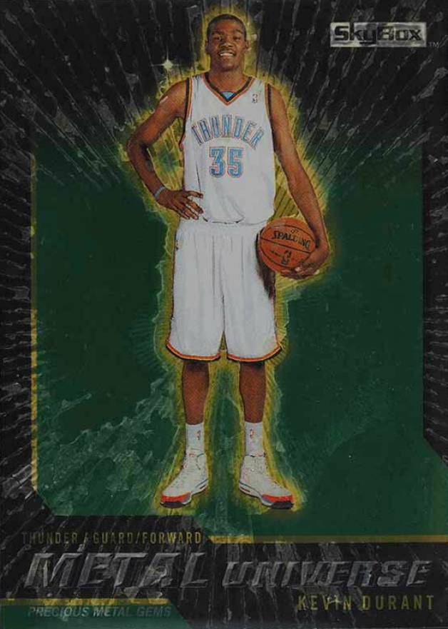 2008 Skybox Metal Universe Kevin Durant #30 Basketball Card
