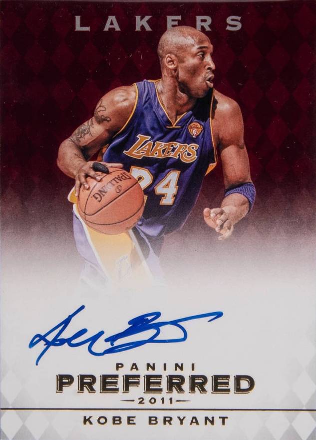 2011 Panini Preferred  Kobe Bryant #66 Basketball Card