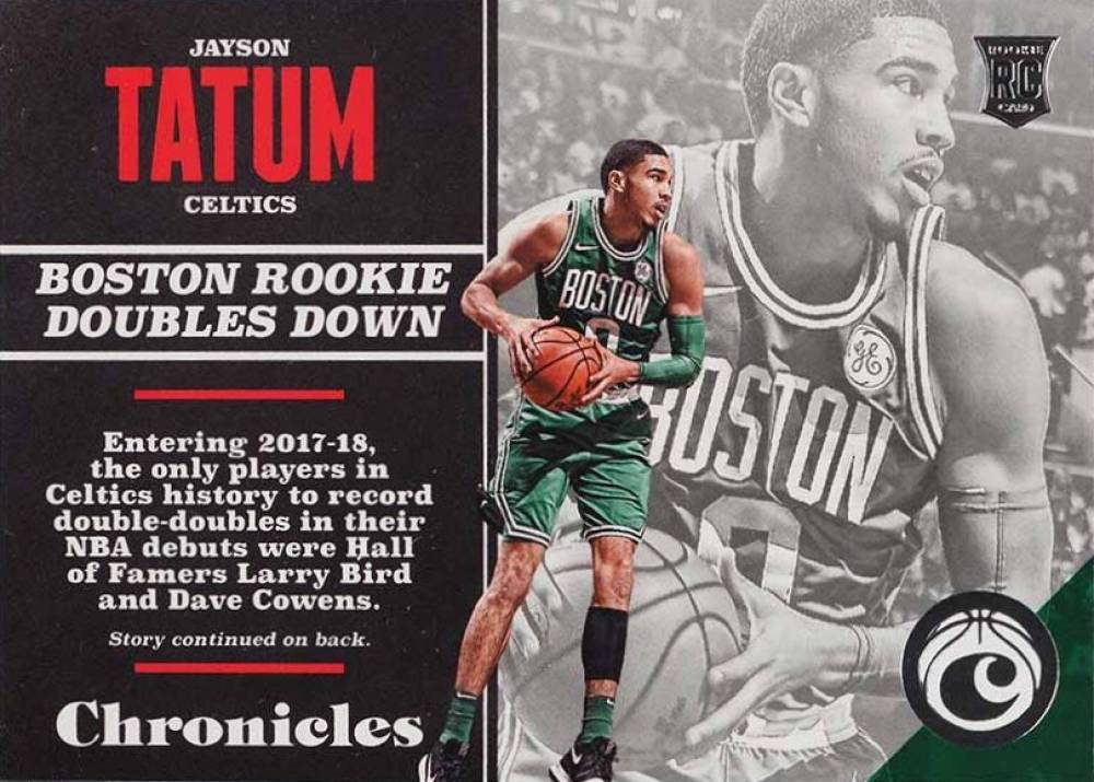 2017 Panini Chronicles Jayson Tatum #137 Basketball Card
