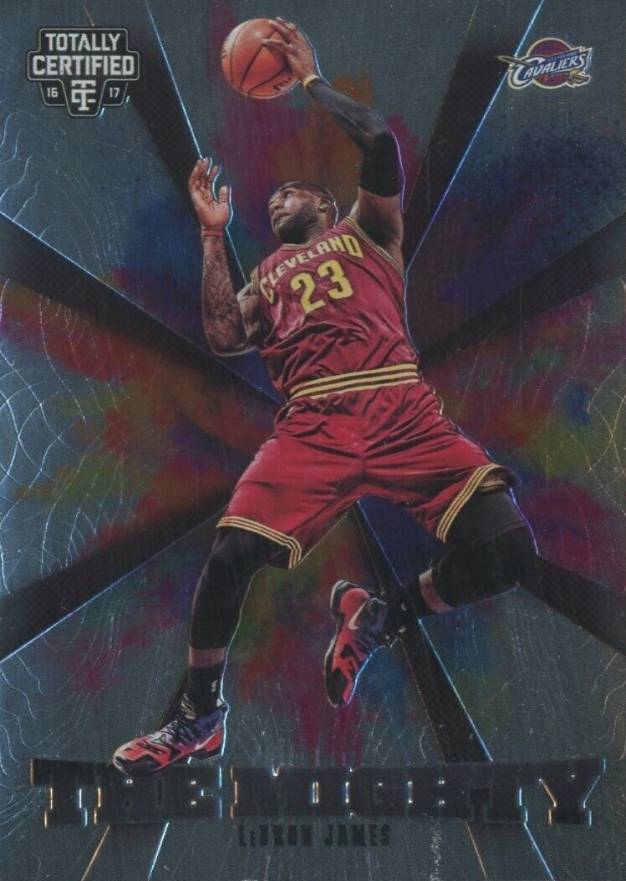 2016 Panini Totally Certified the Mighty LeBron James #2 Basketball Card