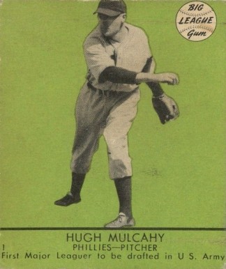 1941 Goudey Hugh Mulcahy #1g Baseball Card
