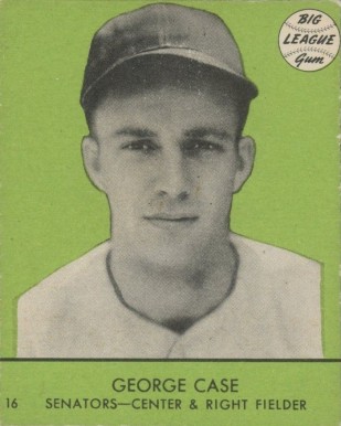 1941 Goudey George Case #16g Baseball Card