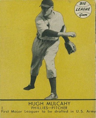 1941 Goudey Hugh Mulcahy #1y Baseball Card