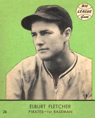 1941 Goudey Elburt Fletcher #26y Baseball Card