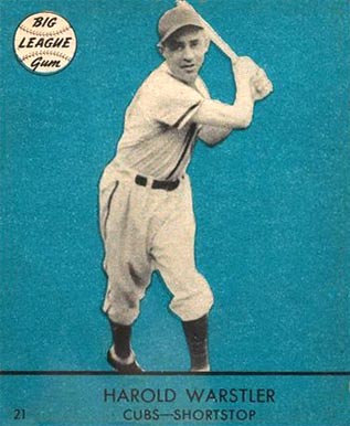 1941 Goudey Harold Warstler #21y Baseball Card
