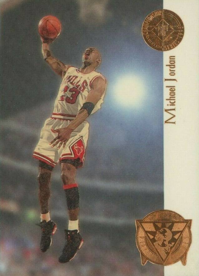 1994 SP Championship Playoff Heroes Michael Jordan #P2 Basketball Card