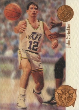 1994 SP Championship Playoff Heroes John Stockton #P10 Basketball Card