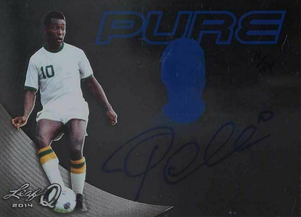 2014 Leaf Q Pure Autograph Pele #P-P1 Other Sports Card
