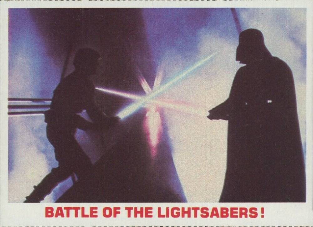 1980 Star Wars Burger King Battle of the Lightsabers! # Non-Sports Card