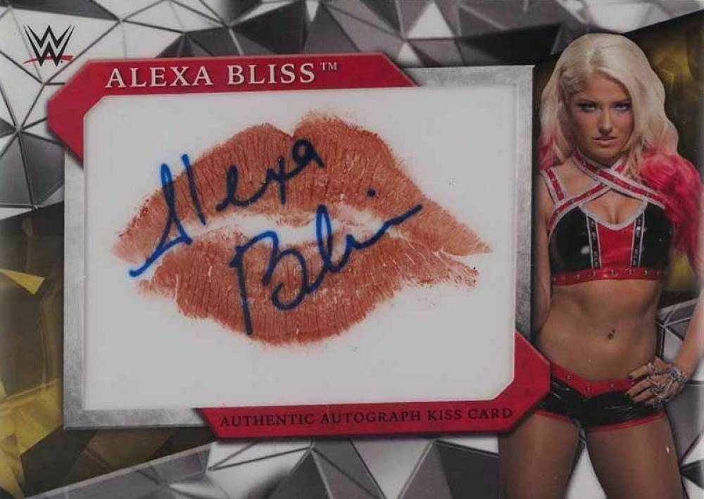 2017 Topps WWE Road to Wrestlemania Kiss Cards Alexa Bliss # Other Sports Card