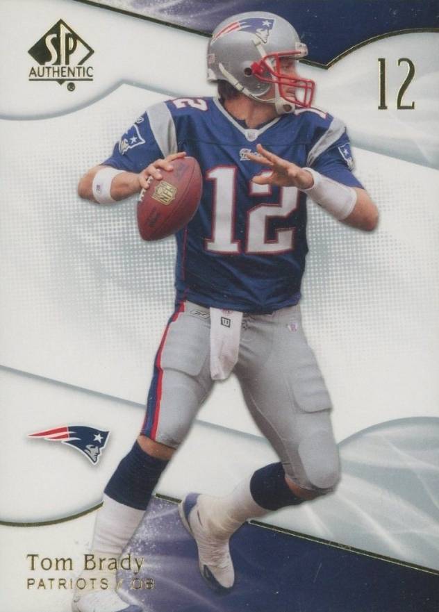 2009 SP Authentic  Tom Brady #21 Football Card