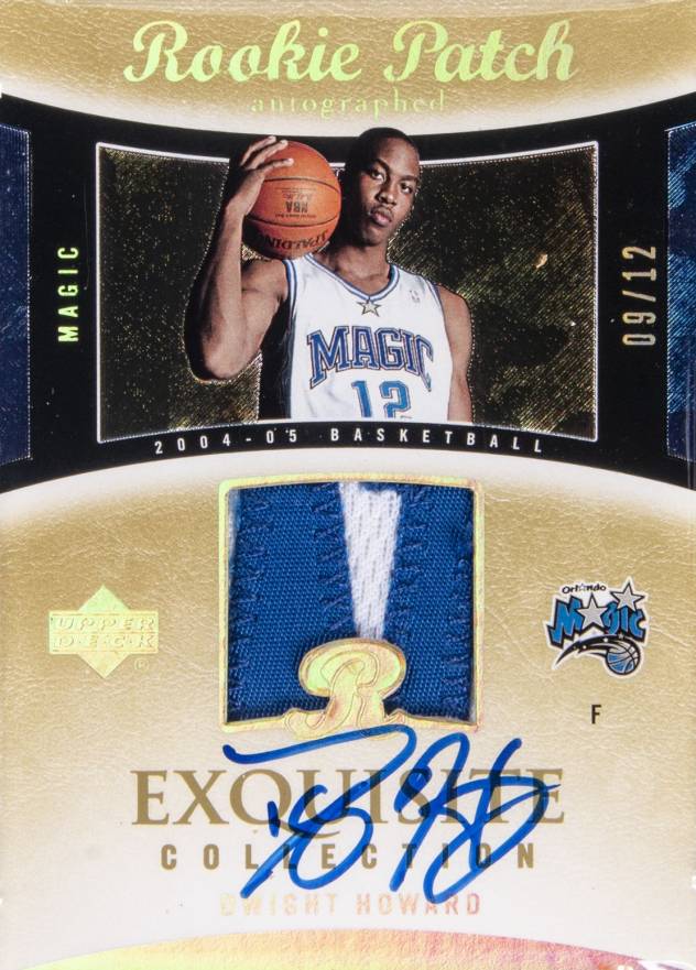 2004 Upper Deck Exquisite Collection  Dwight Howard #90 Basketball Card