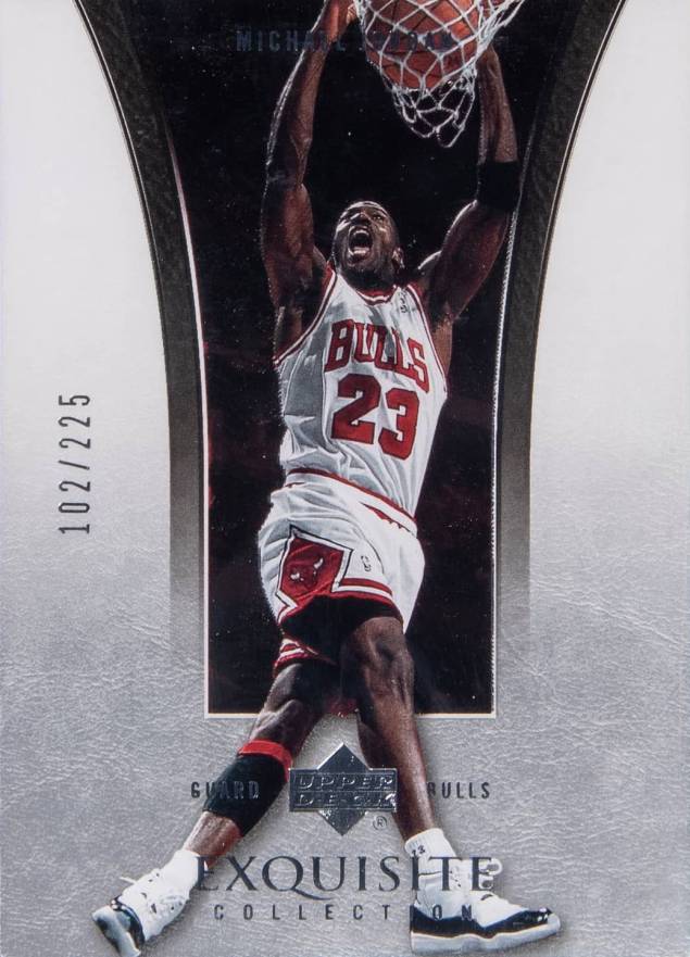 2004 Upper Deck Exquisite Collection  Michael Jordan #4 Basketball Card