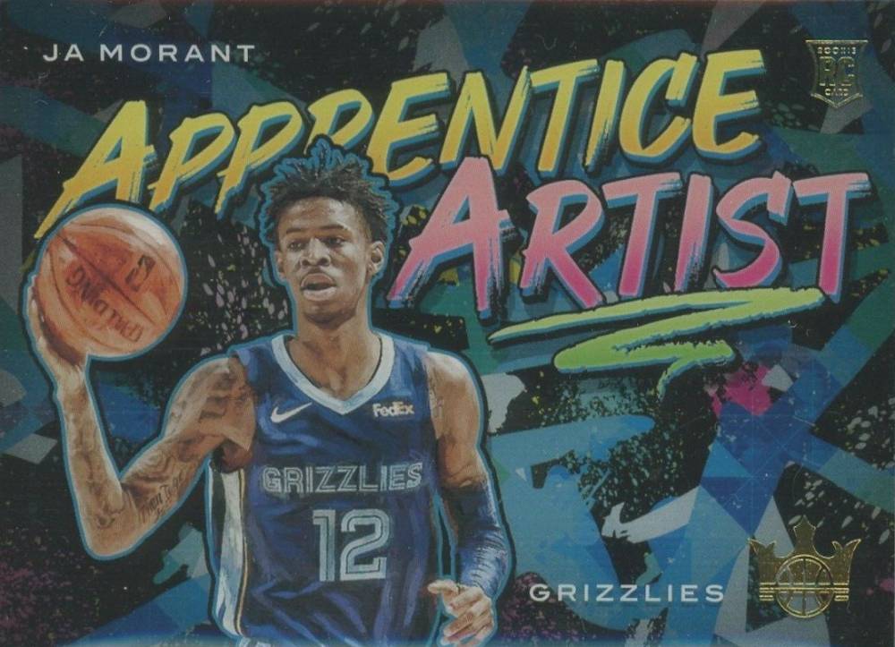 2019 Panini Court Kings Apprentice Artists Ja Morant #19 Basketball Card