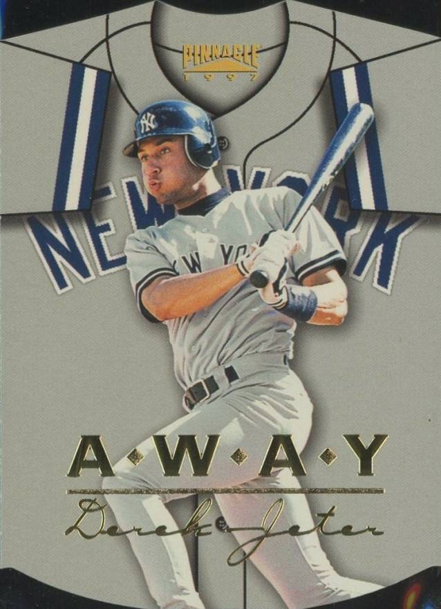 1997 Pinnacle Home/Away Derek Jeter #17 Baseball Card
