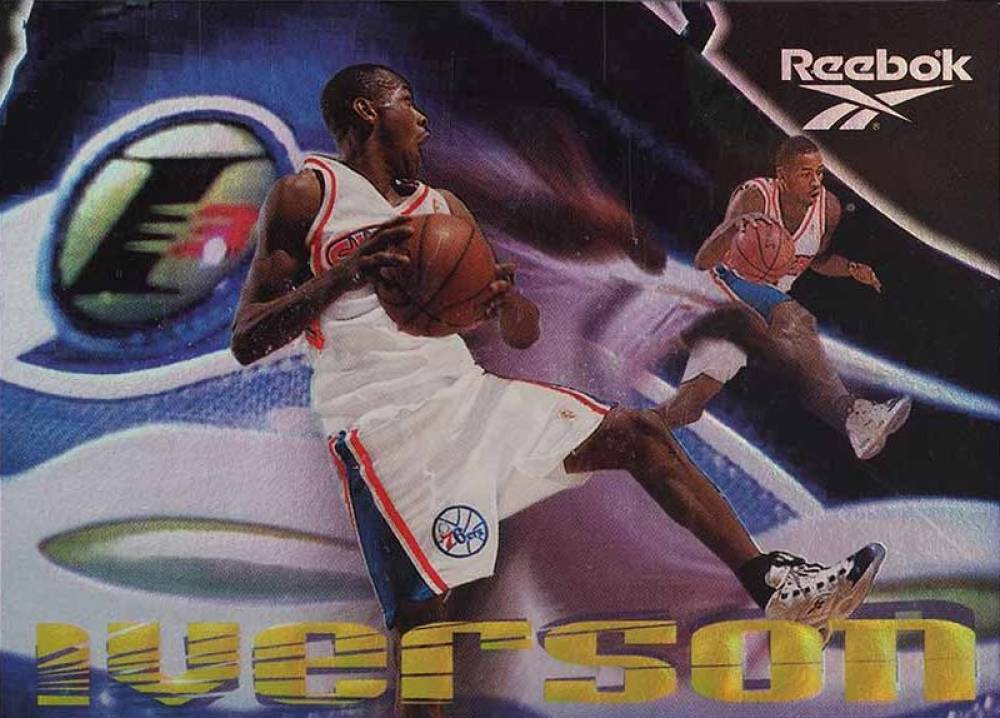 1997 Skybox Reebok Chase Allen Iverson # Basketball Card