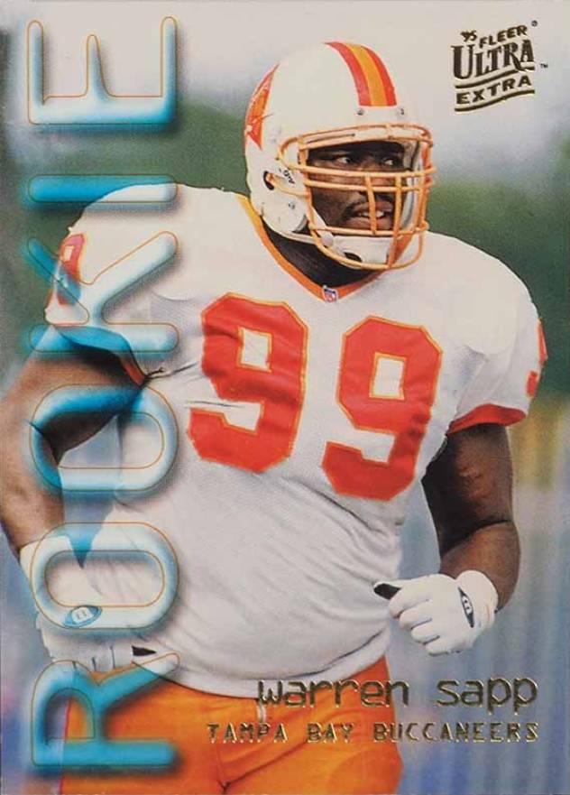 1995 Ultra Warren Sapp #471 Football Card