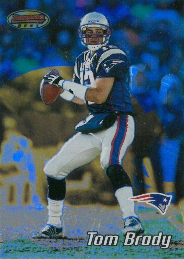 2002 Bowman's Best Tom Brady #71 Football Card