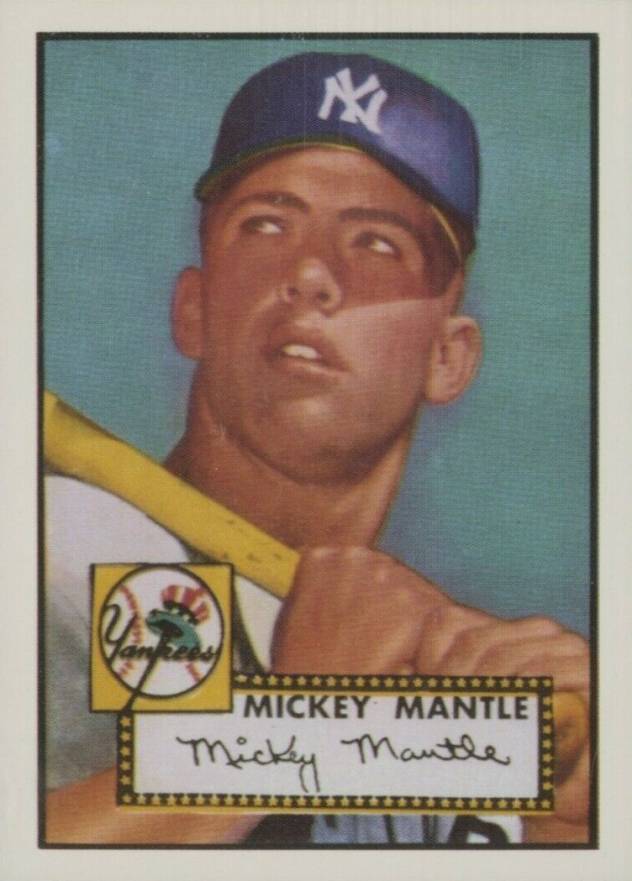 1991 Topps East Coast National Reprint Mickey Mantle # Baseball Card