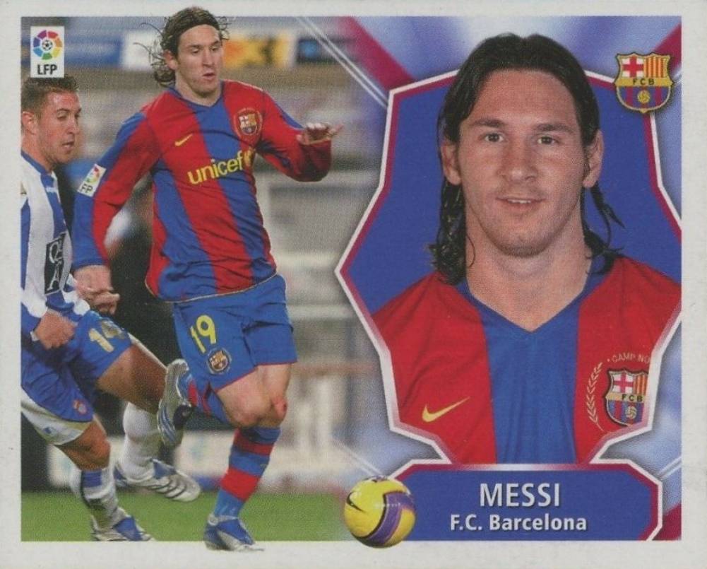 2008 Panini Stickers Colecciones Este Lionel Messi # Soccer Card