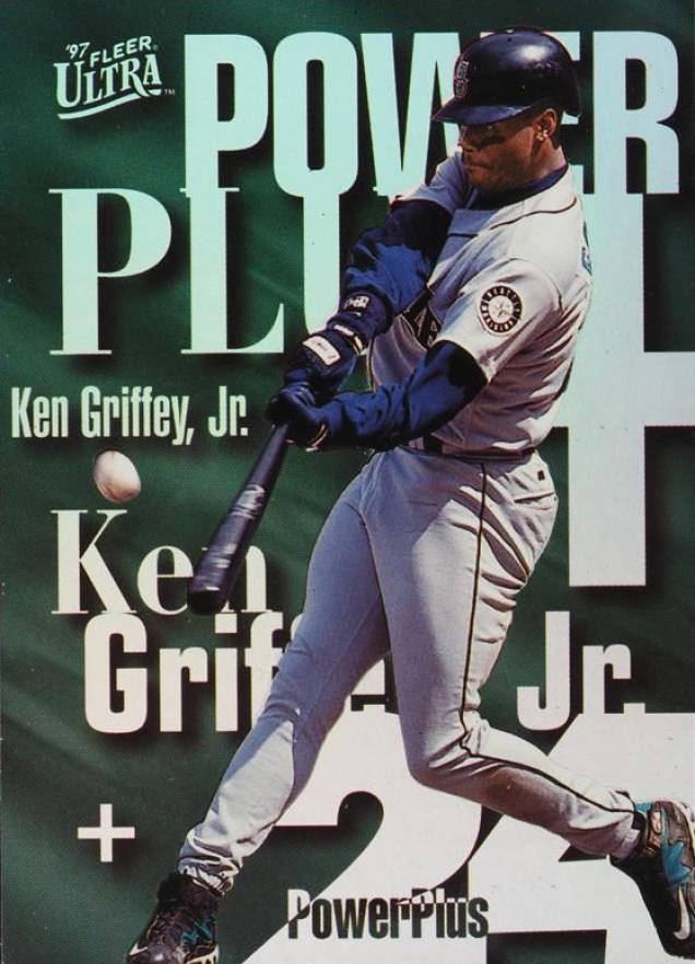 1997 Ultra Power Plus Ken Griffey Jr. #4 Baseball Card