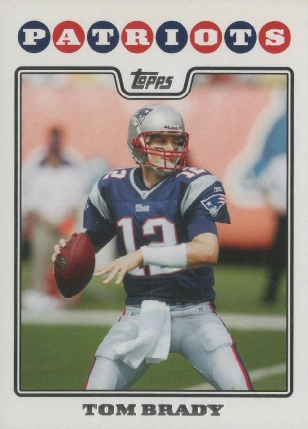 2008 Topps Tom Brady #3 Football Card