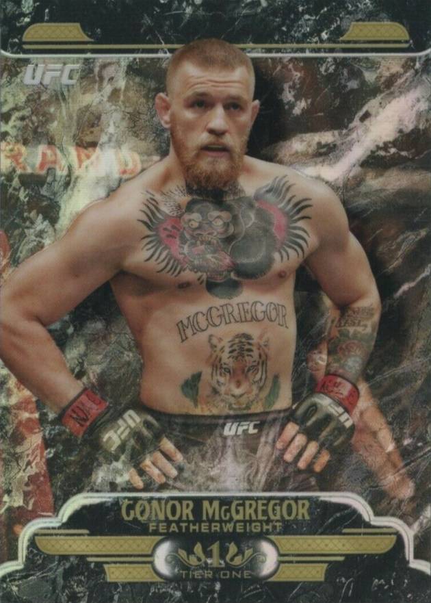 2017 Topps UFC Chrome UFC Tier One Conor McGregor #UT-CM Other Sports Card
