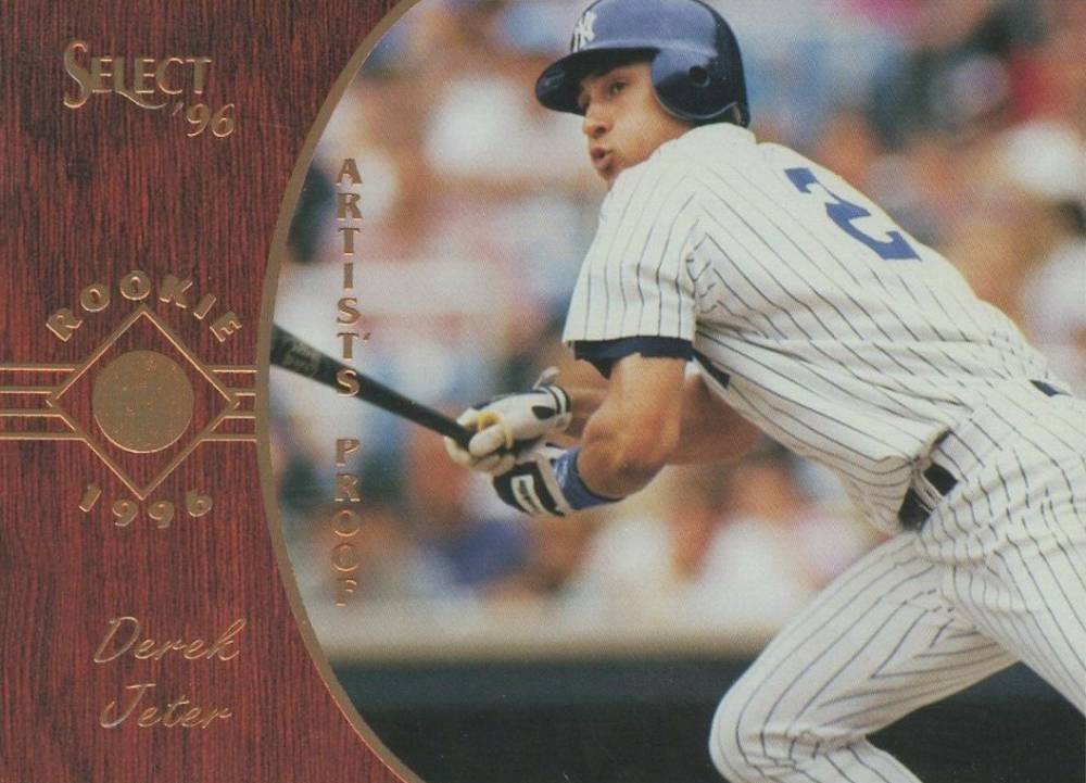 1996 Select Artist's Proof Derek Jeter #161 Baseball Card