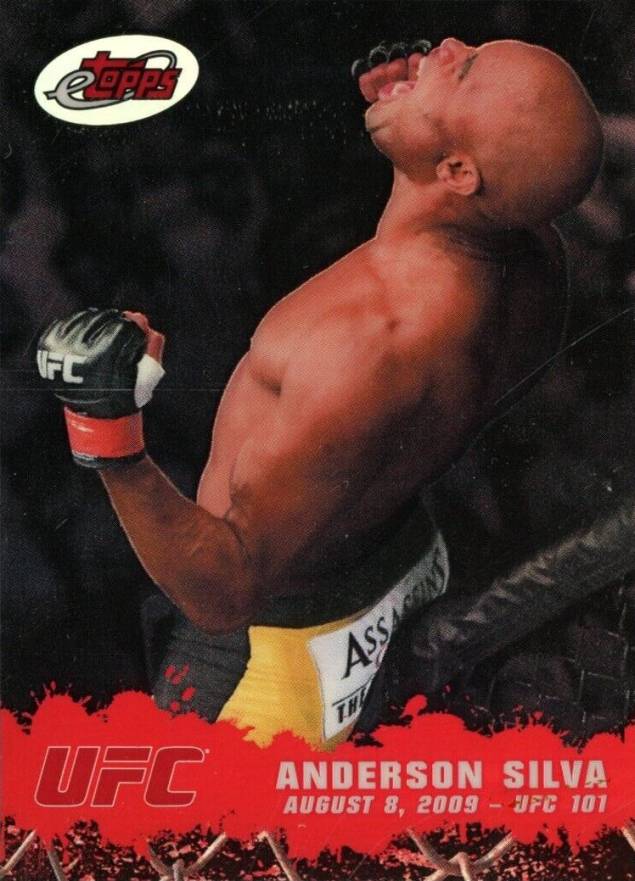2009 Etopps UFC Anderson Silva #4 Other Sports Card
