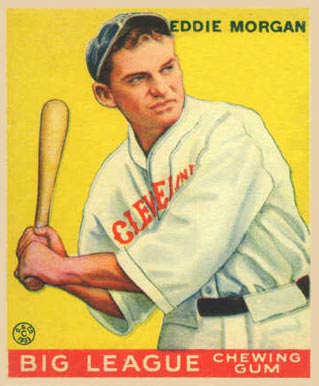 1934 Goudey World Wide Gum  Eddie Morgan #2 Baseball Card