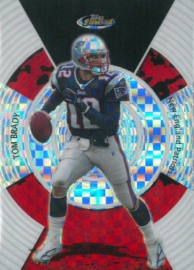 2005 Finest Tom Brady #105 Football Card